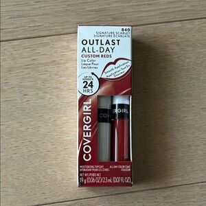 New in box Covergirl outlast signature scarlet